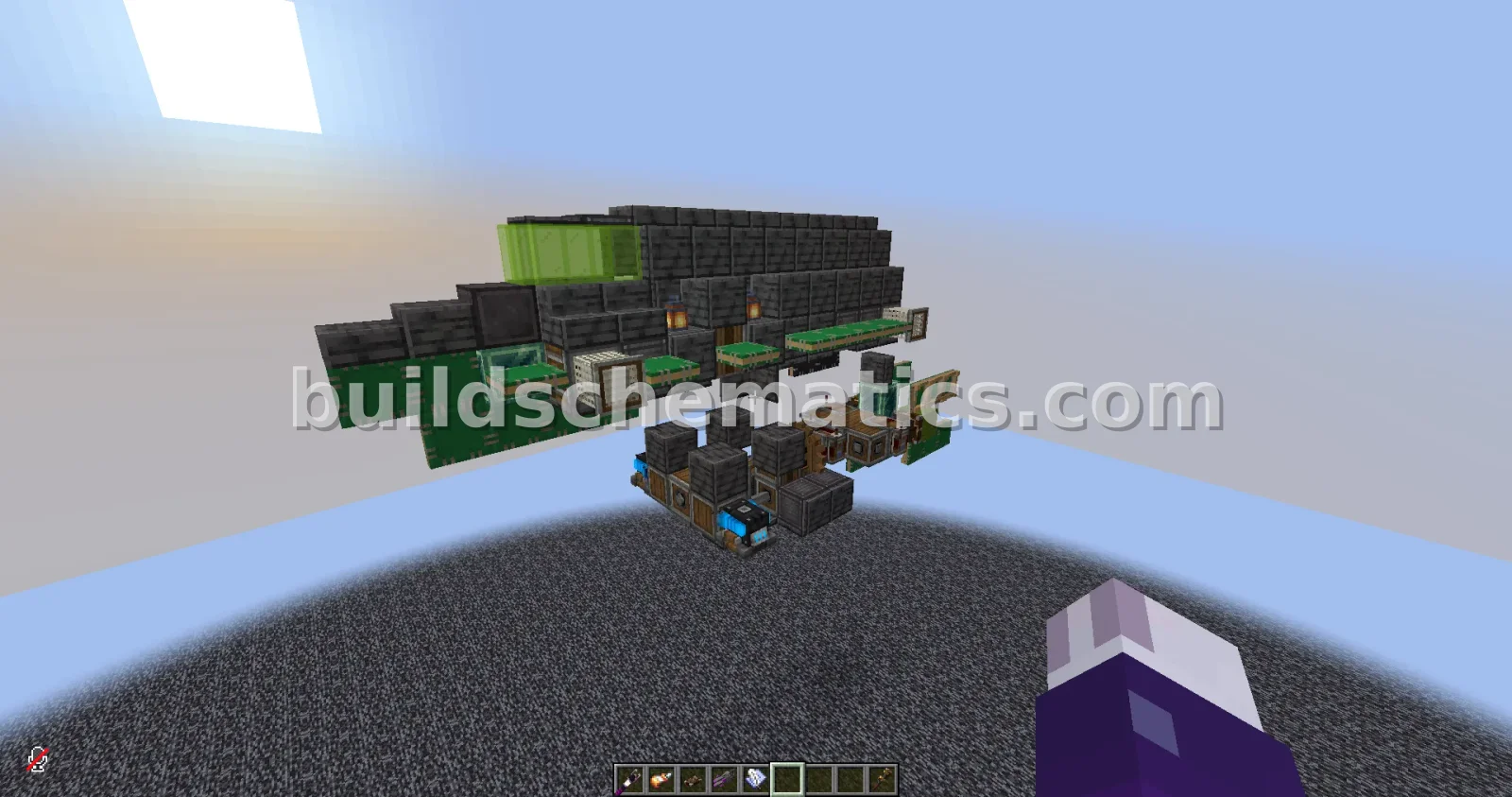 Emerald Phantom Hovercraft