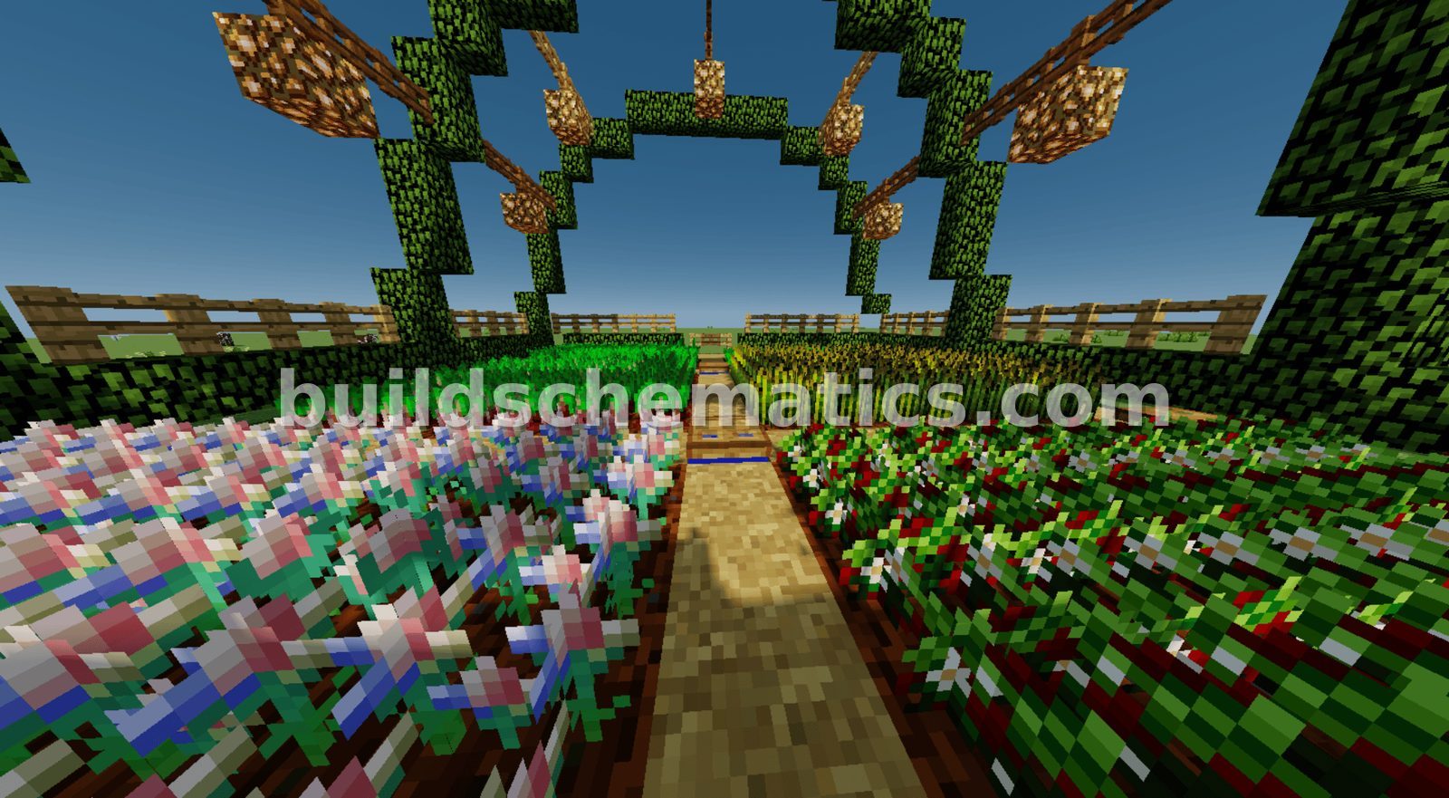 SimpleMC Aesthetic Farm Schematic
