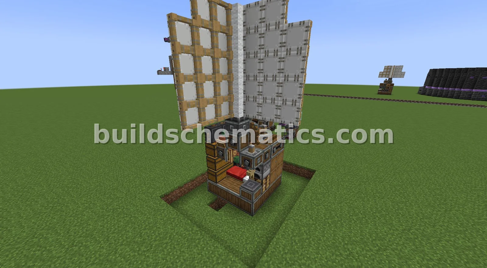 Miniature Windmill Base