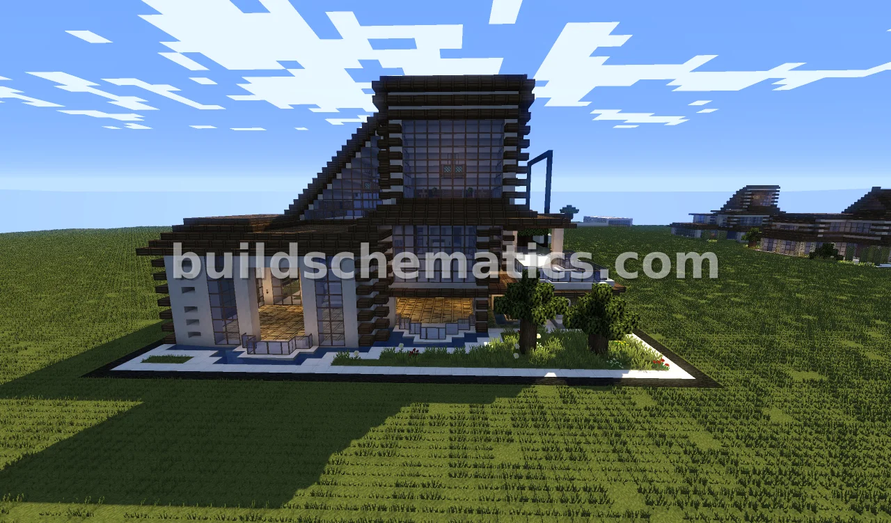 Modern Dark Oak Residence — view 2