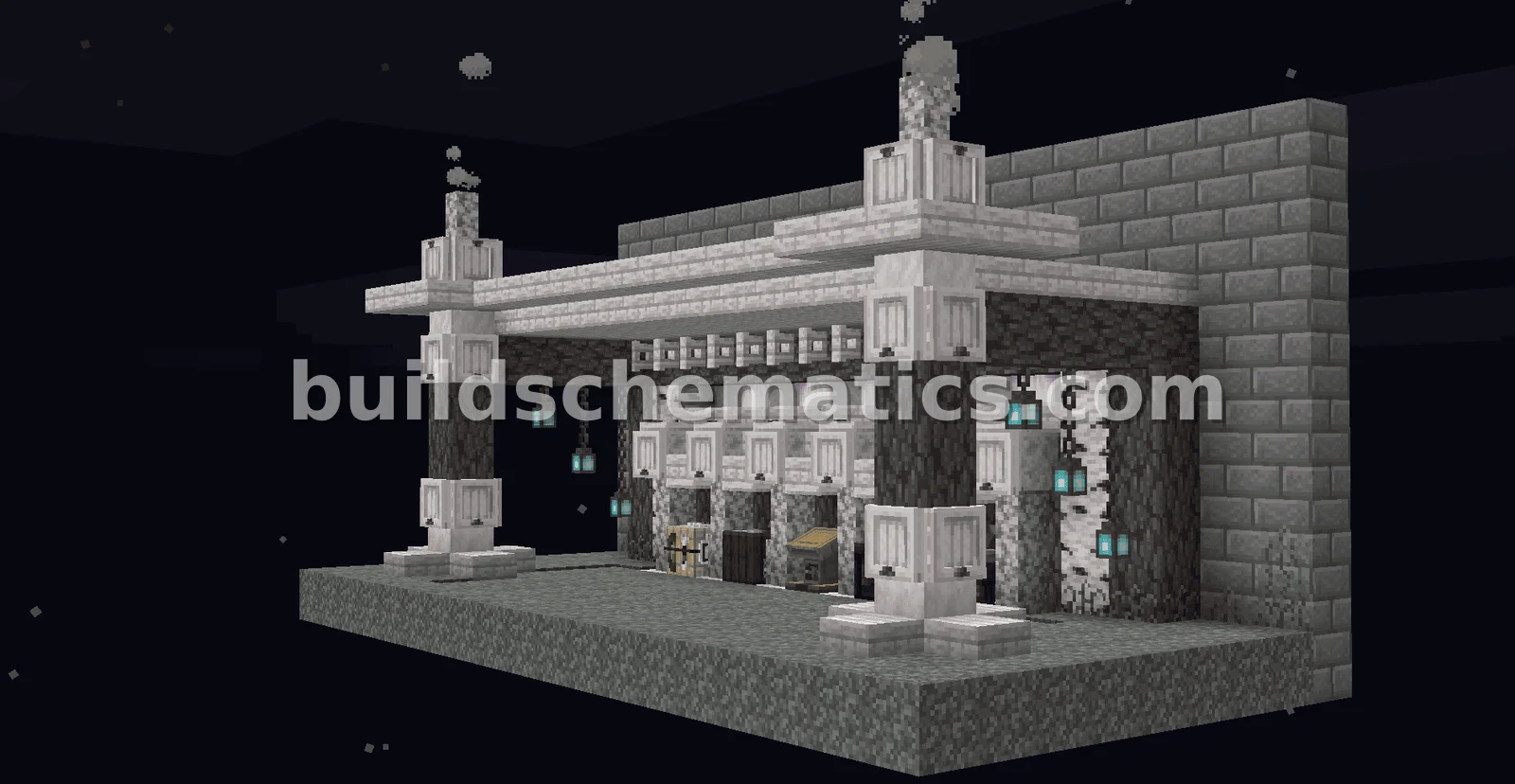 Pale Wood Trading Hall Structure — view 3