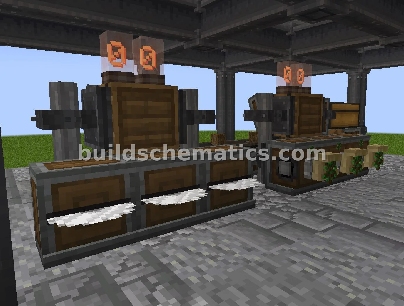 Automated Tree Planter and Cutter Robots — view 2