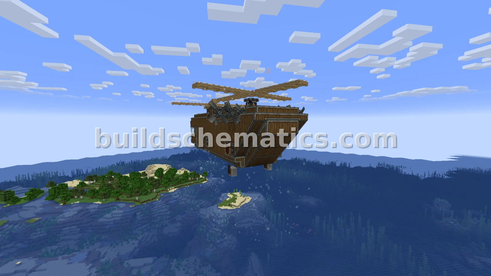 Large Cargo Helicopter — view 2