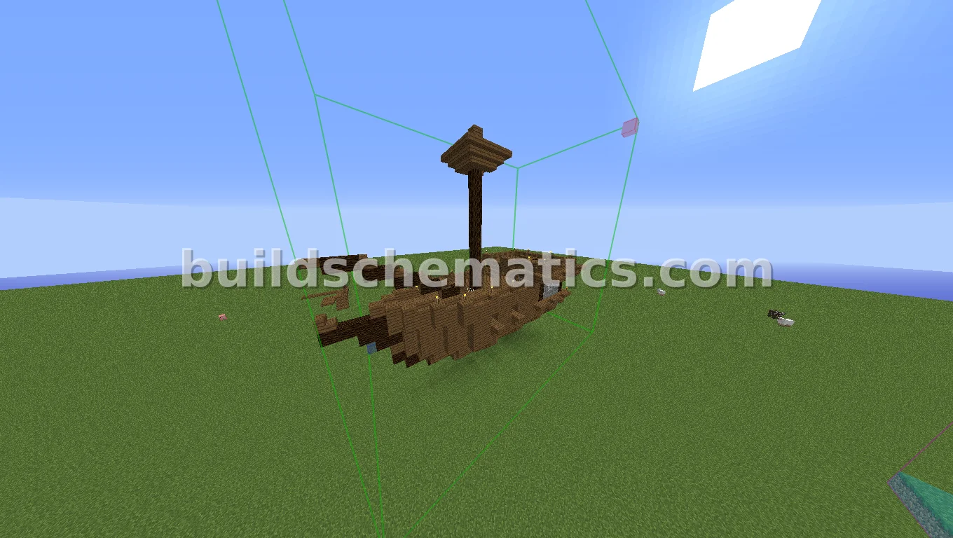 Wooden End Boat