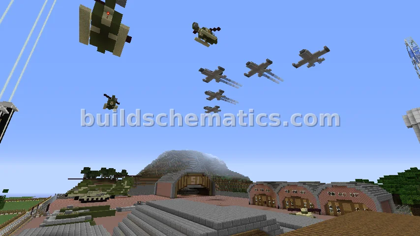 Huge Military Base Structure — view 2