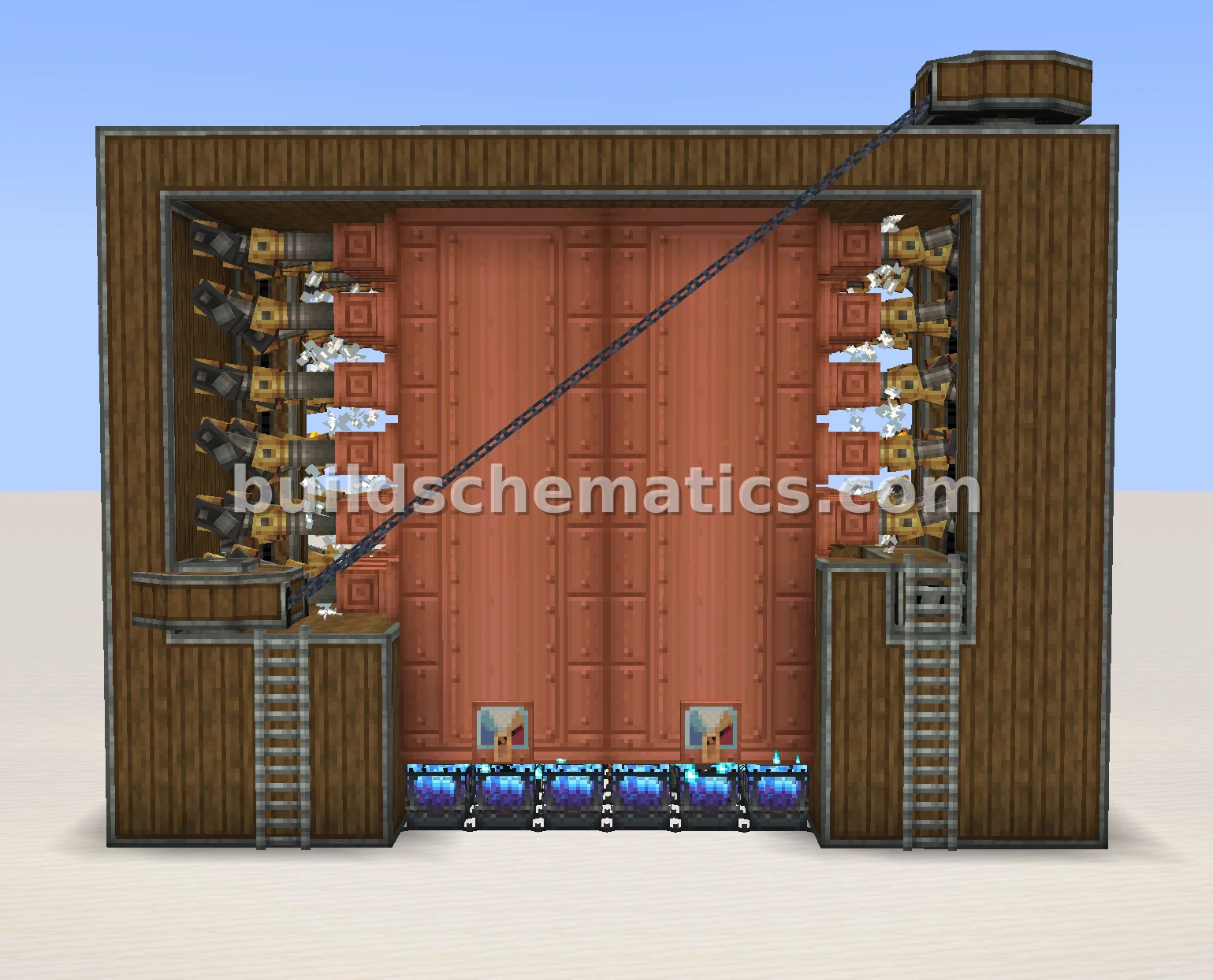 Steam Engine Power Generation with Conveyors — view 2
