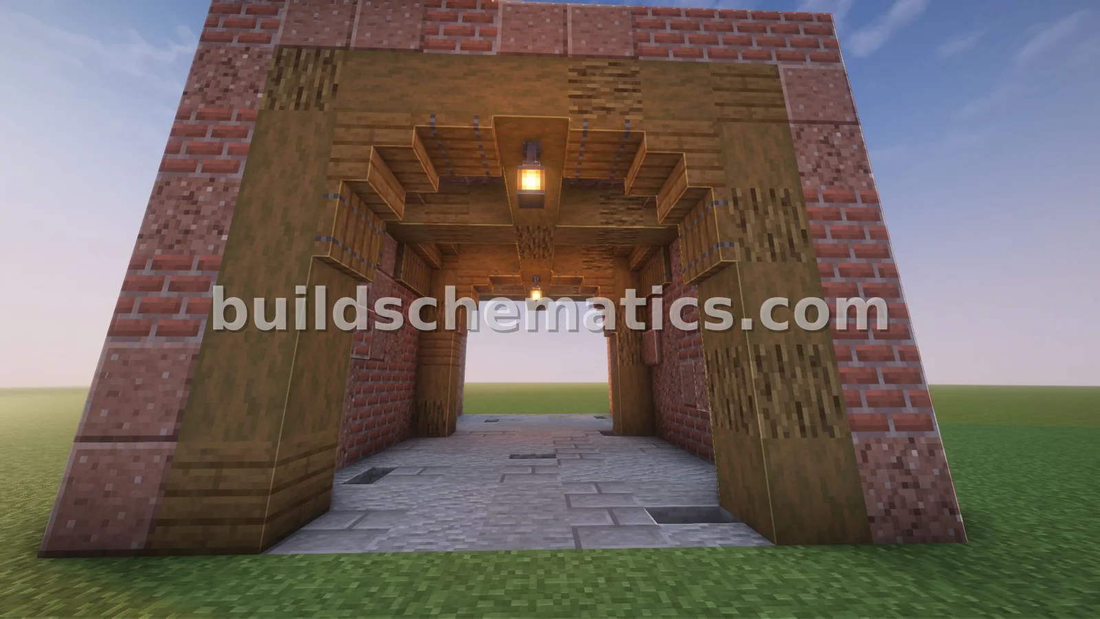 Simple Tiled Corridor Design