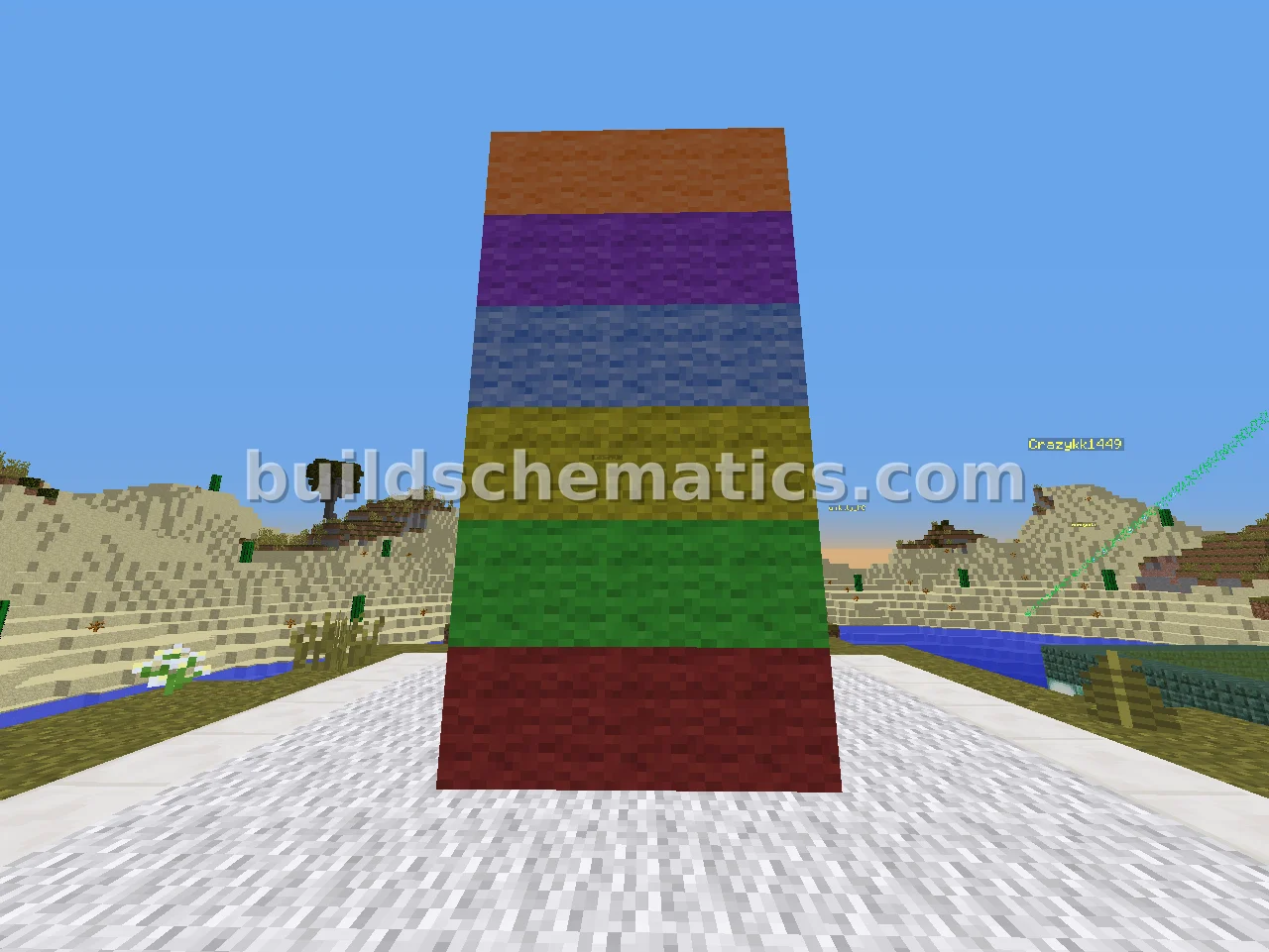 Mineplex Speed Builders Rainbow Build