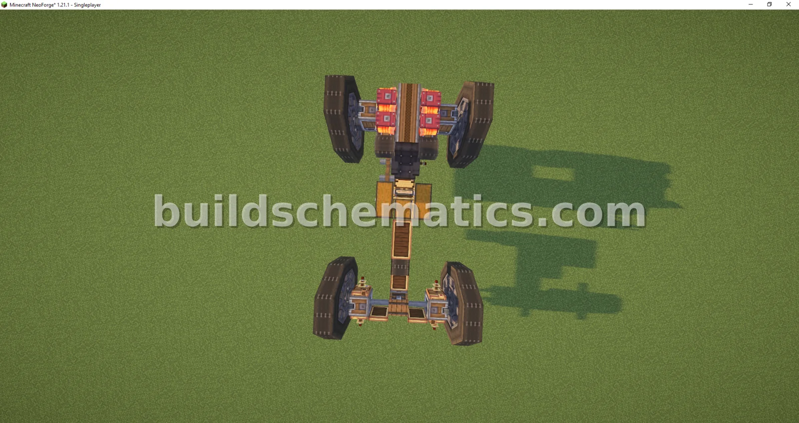 Large Cargo Truck for Minecraft — view 2