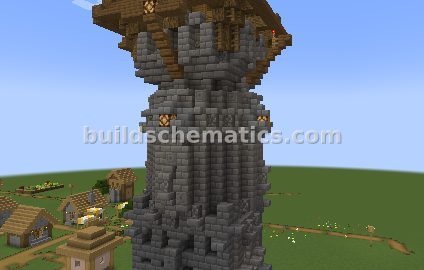 Stone Brick Medieval Tower