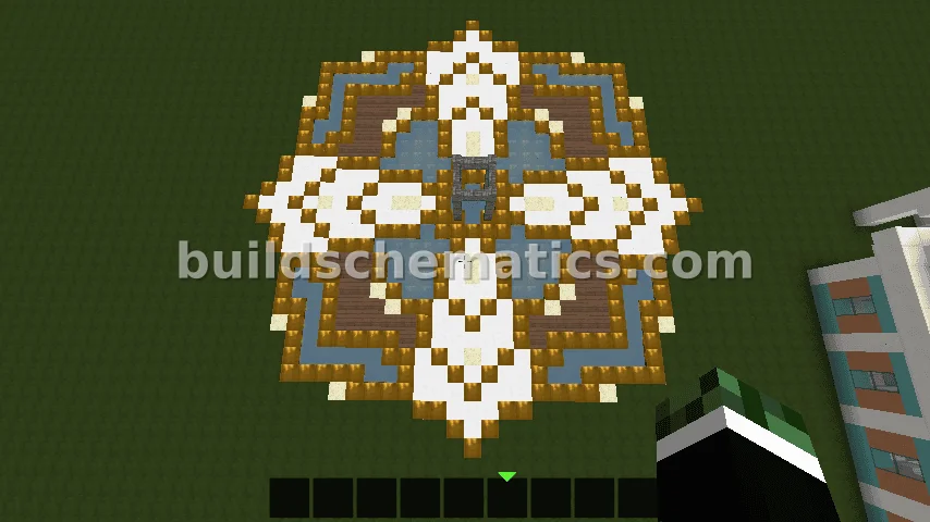 Rustic Gold Well Structure