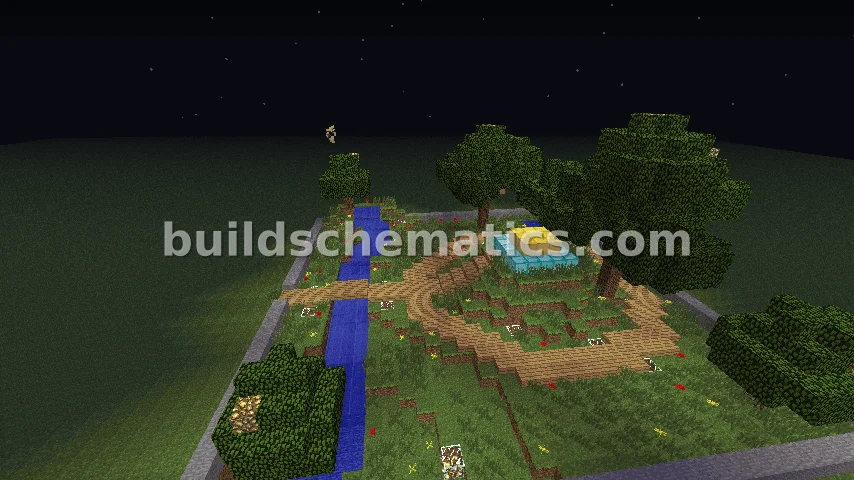 Small Garden With Wither Platform