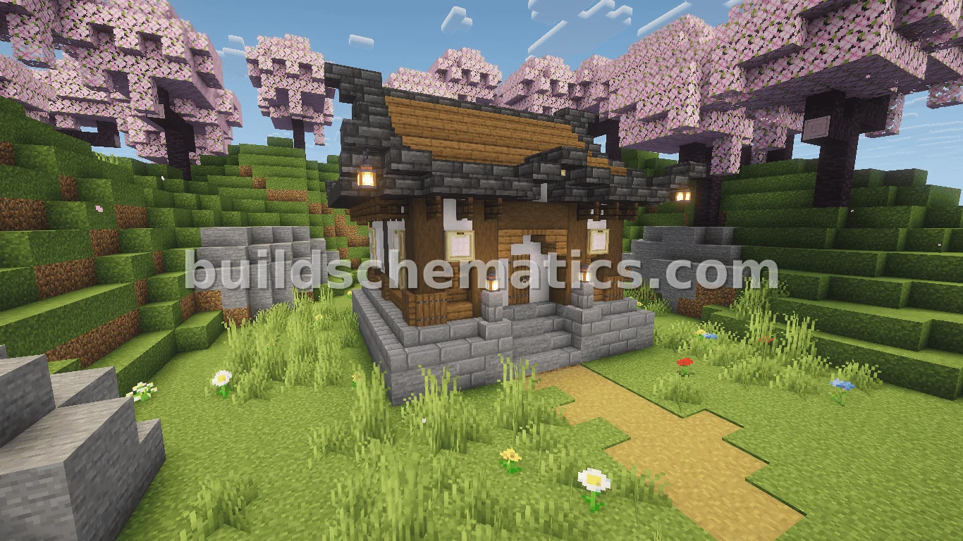 Simple Japanese Cottage House — view 2