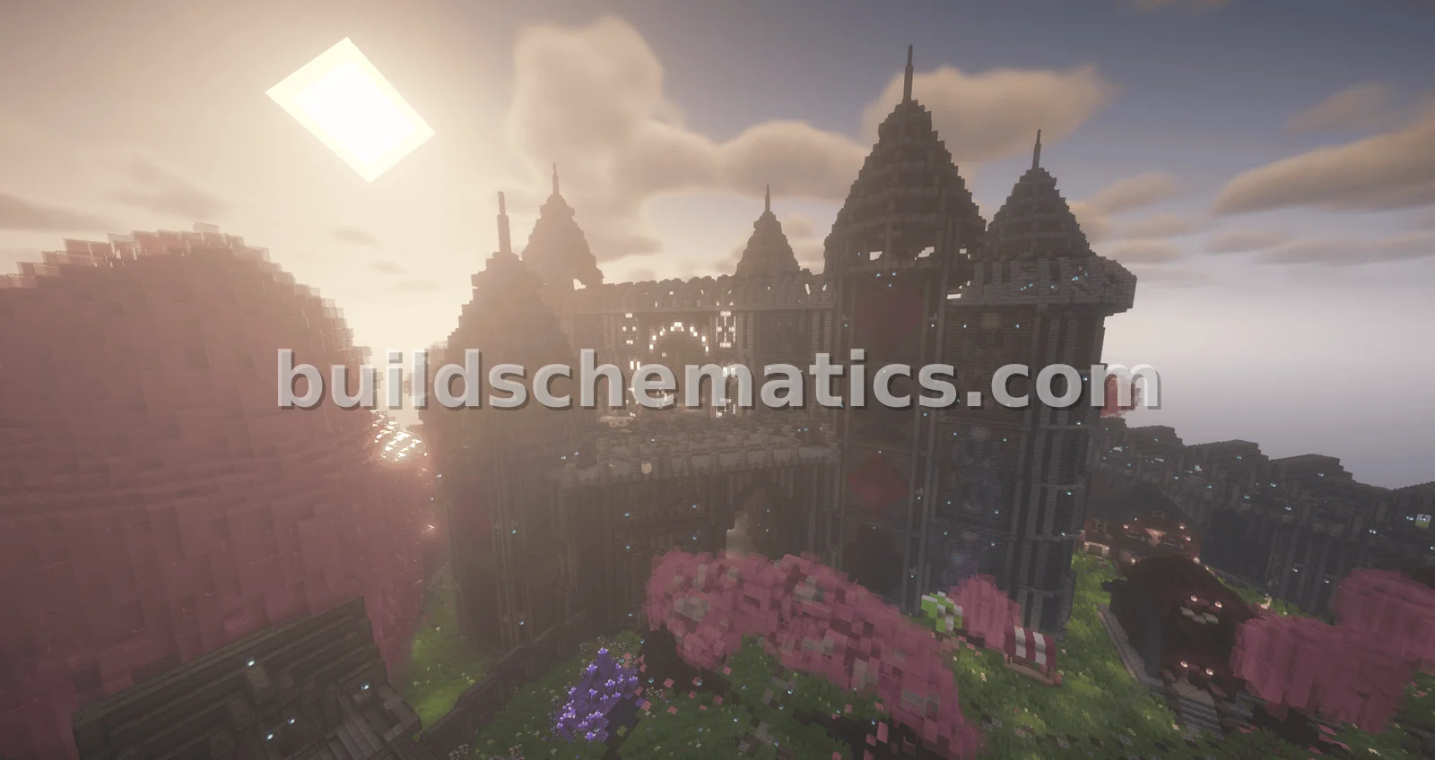 Dark Mystical Castle Build