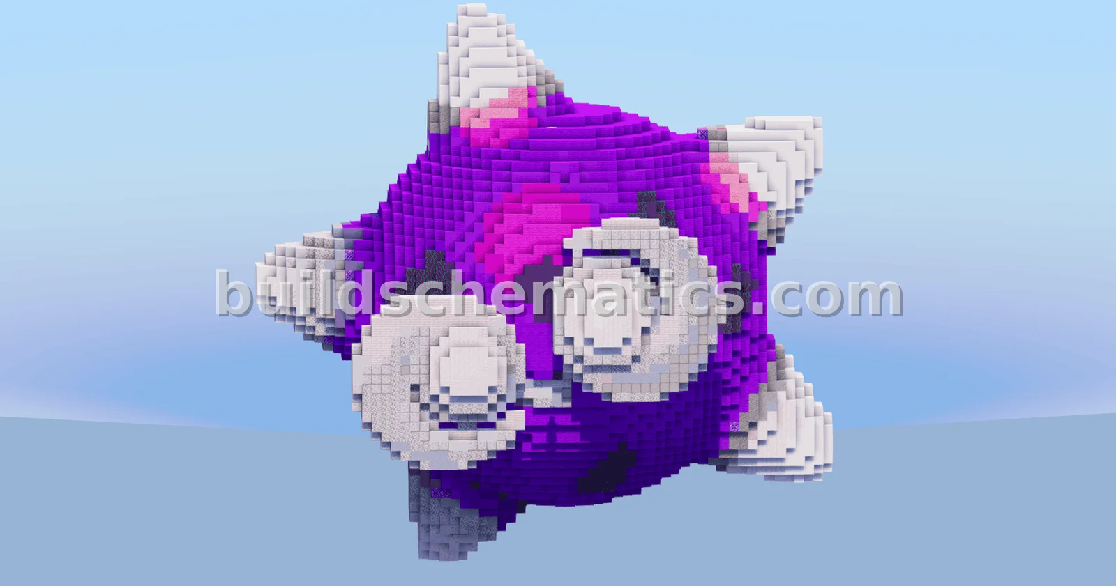 Minior Violet Core Minecraft Build