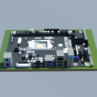 Biostar Hi-Fi B85S1 Motherboard Replica — view 3