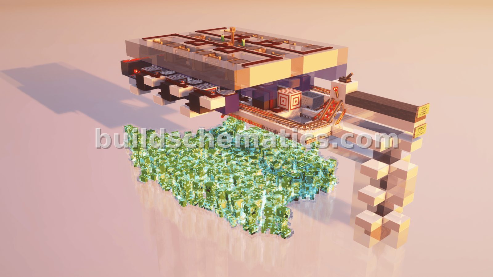 Automated Charged Creeper Farm