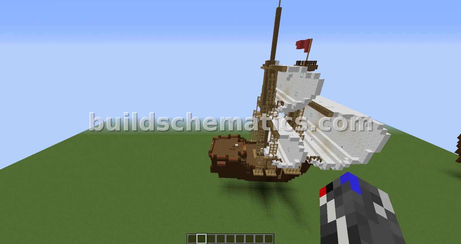 Caravel Sailing Ship — view 3