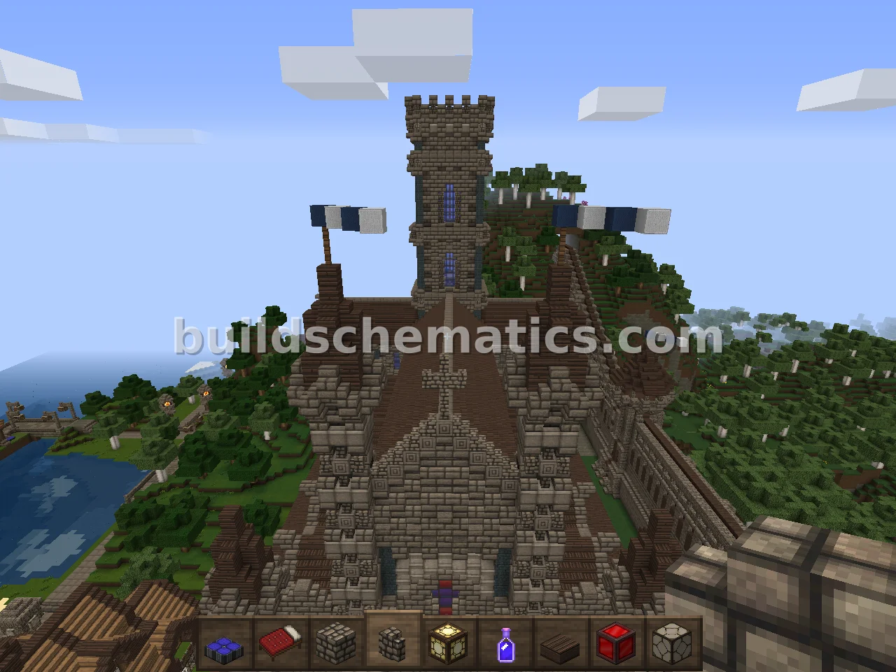 Massive Medieval Church Design