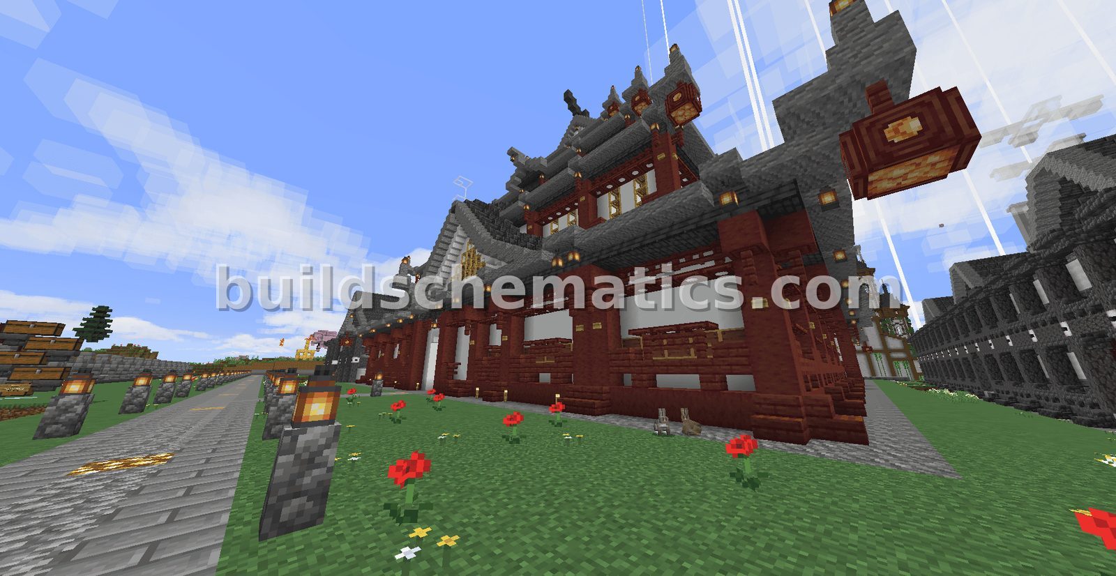 Mega Japanese Palace Build