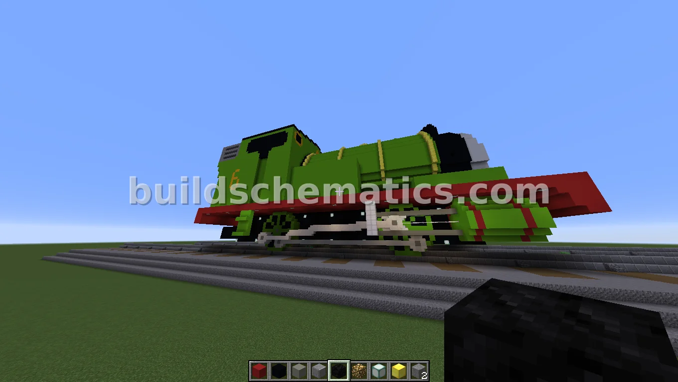 Percy The Tank Engine - Minecraft Build — view 4