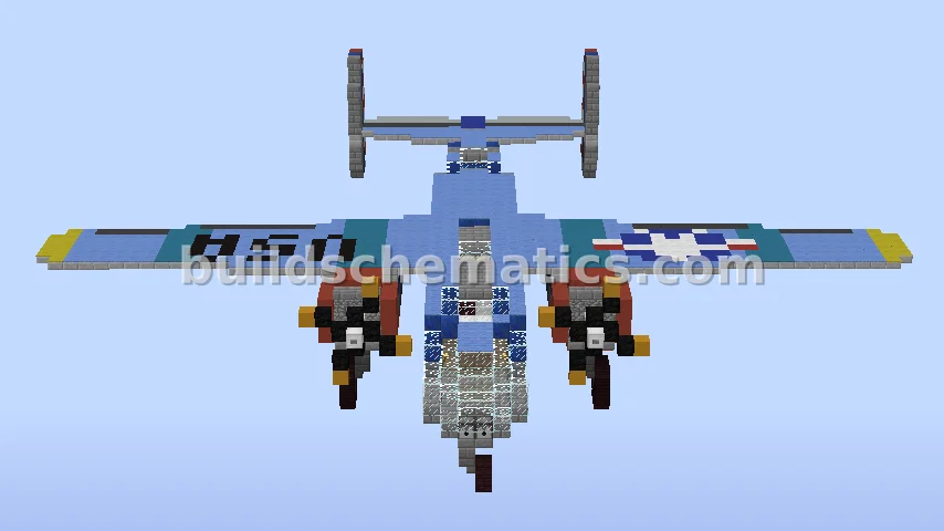 B-25 Bomber Aircraft Replica