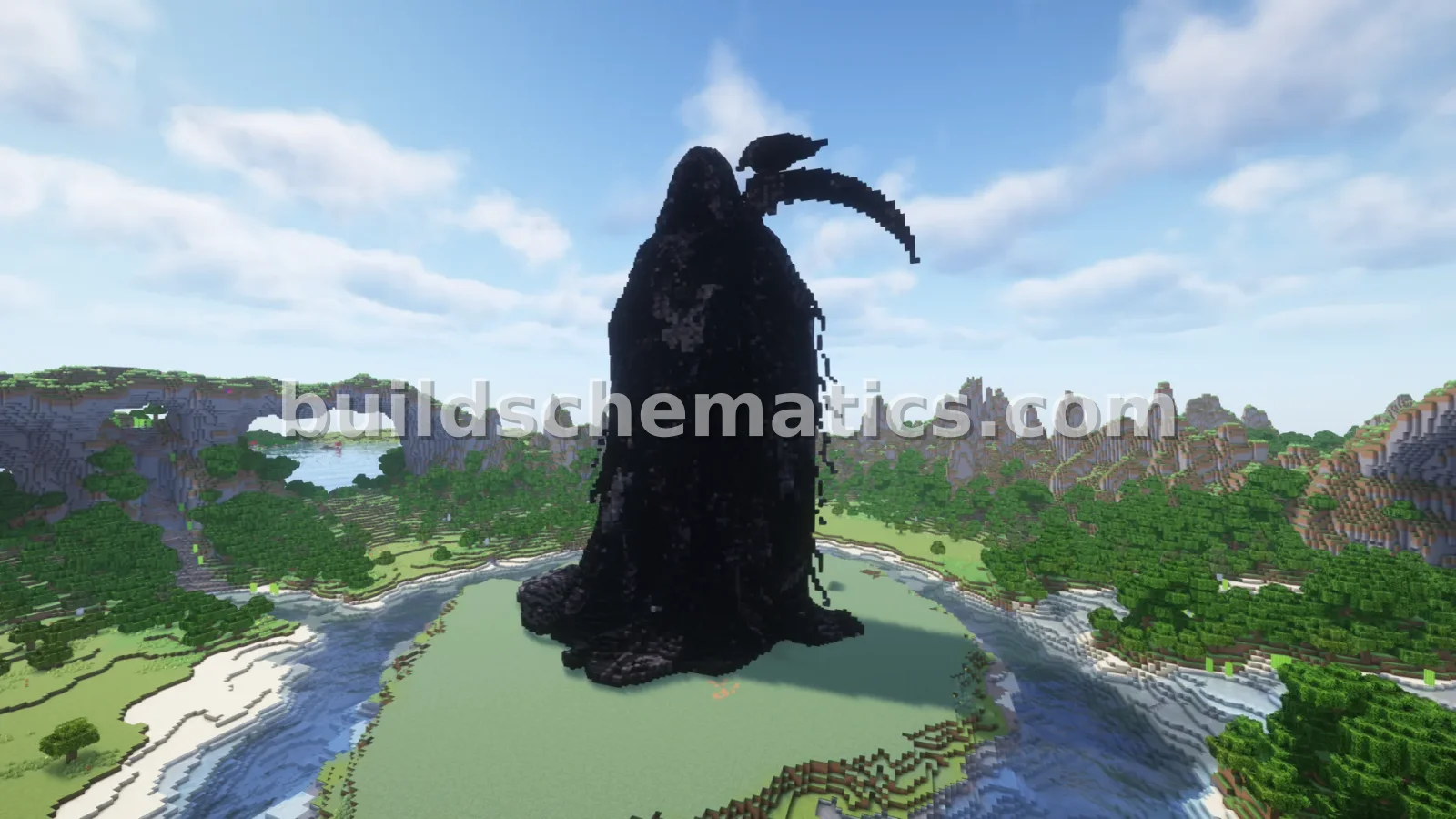 The Grim Reaper Statue — view 3