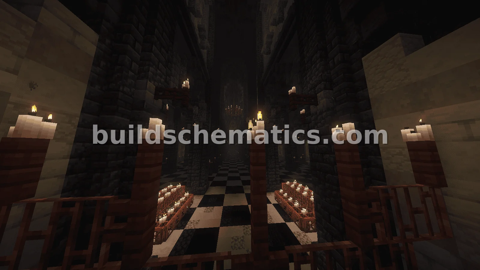 Fantasy Gothic Cathedral Architectural Build — view 5
