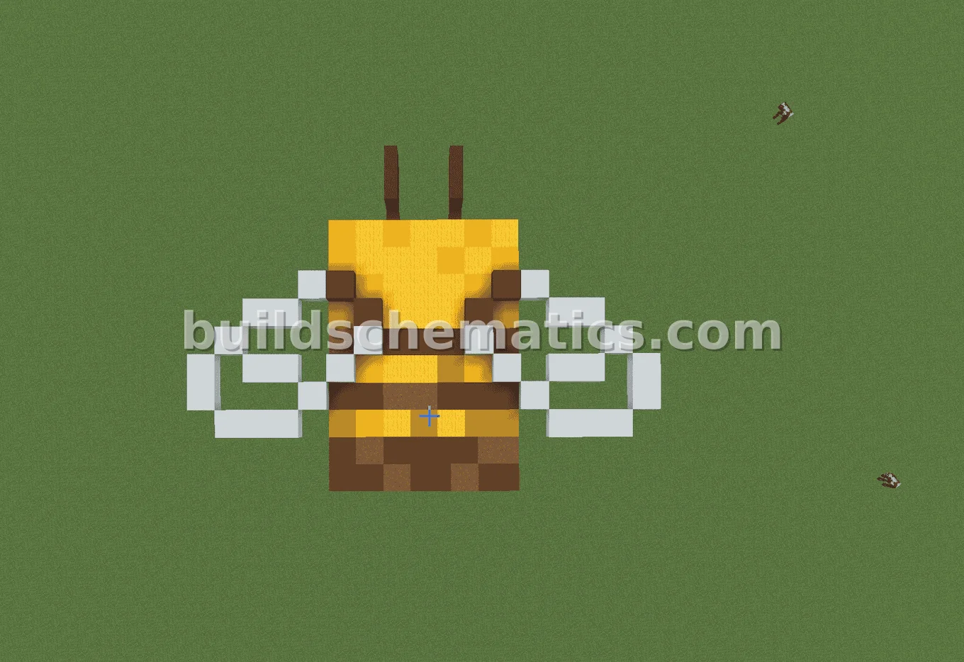 Minecraft Bee Pixel Art — view 3