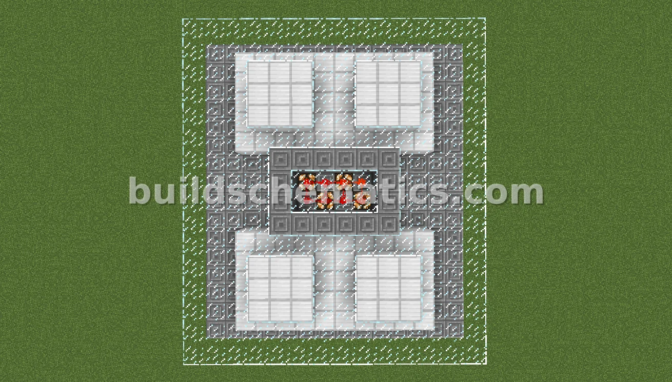 Redstone Safehouse With Piston Doors — view 3