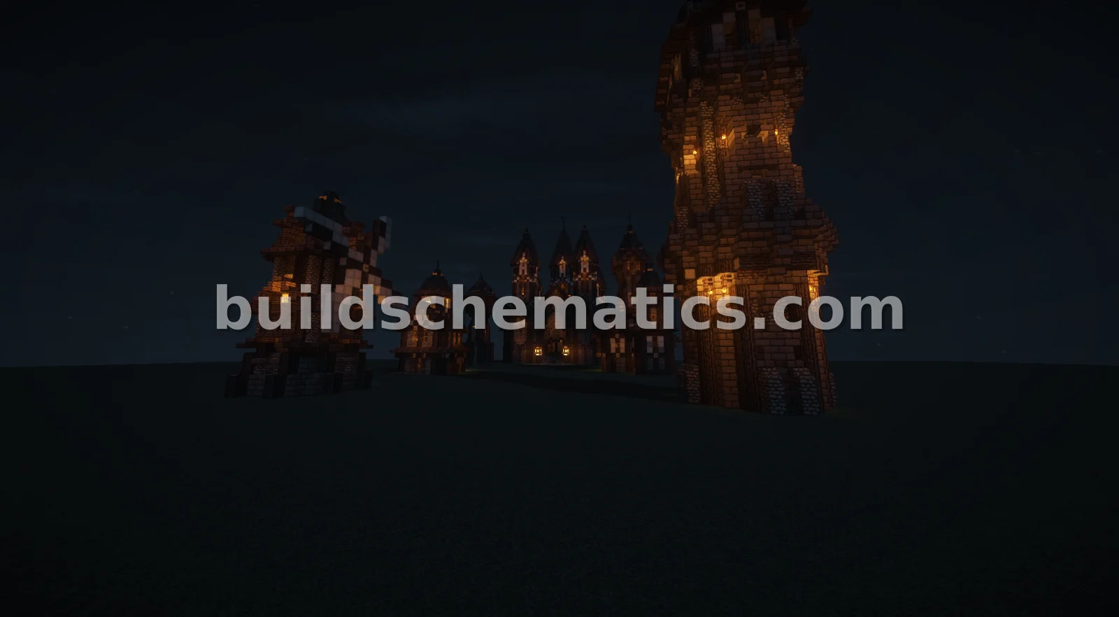 Medieval Nordic Tower and House Pack — view 3