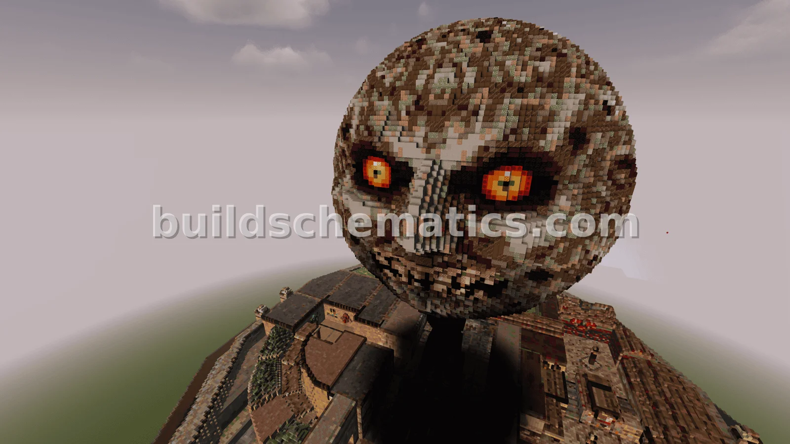 Majora's Moon Mask - Minecraft Build