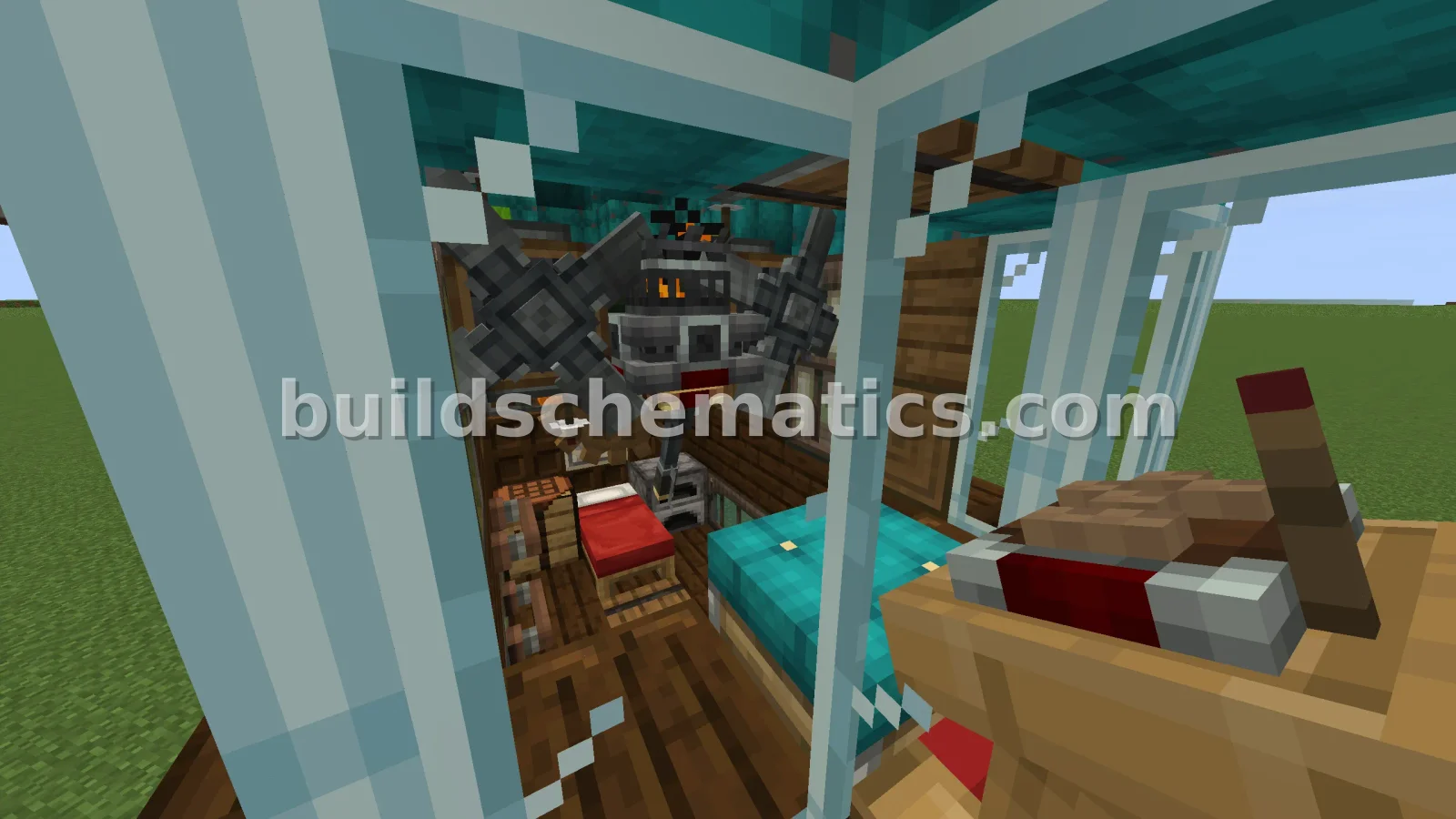 Rudolph Simple Airship - 209 Blocks — view 3