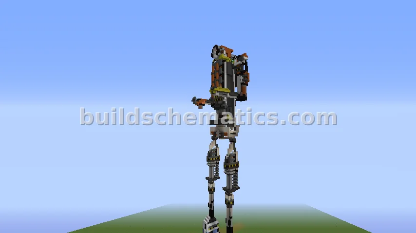 Large Redstone Mech Robot