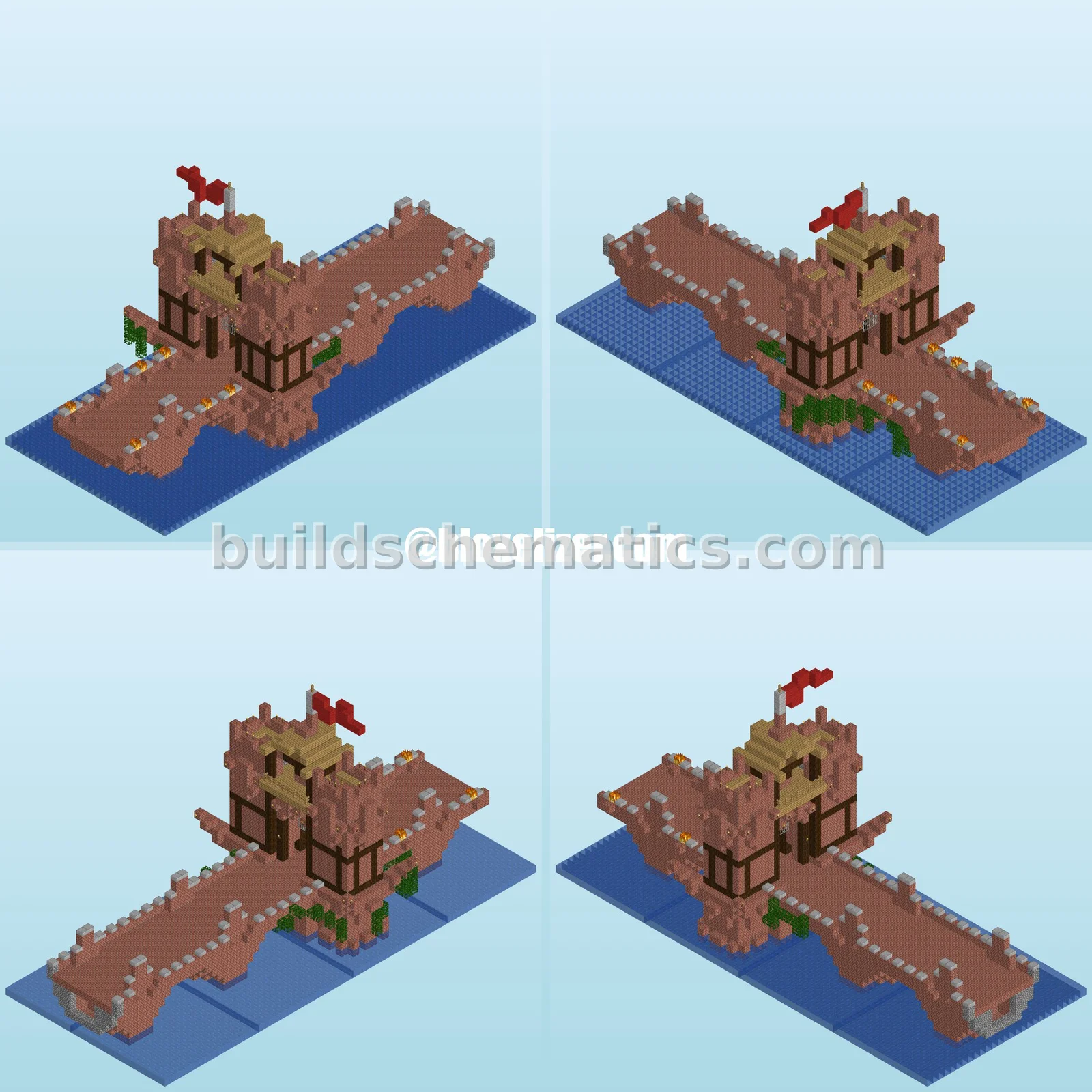Stone Bridge with Towers