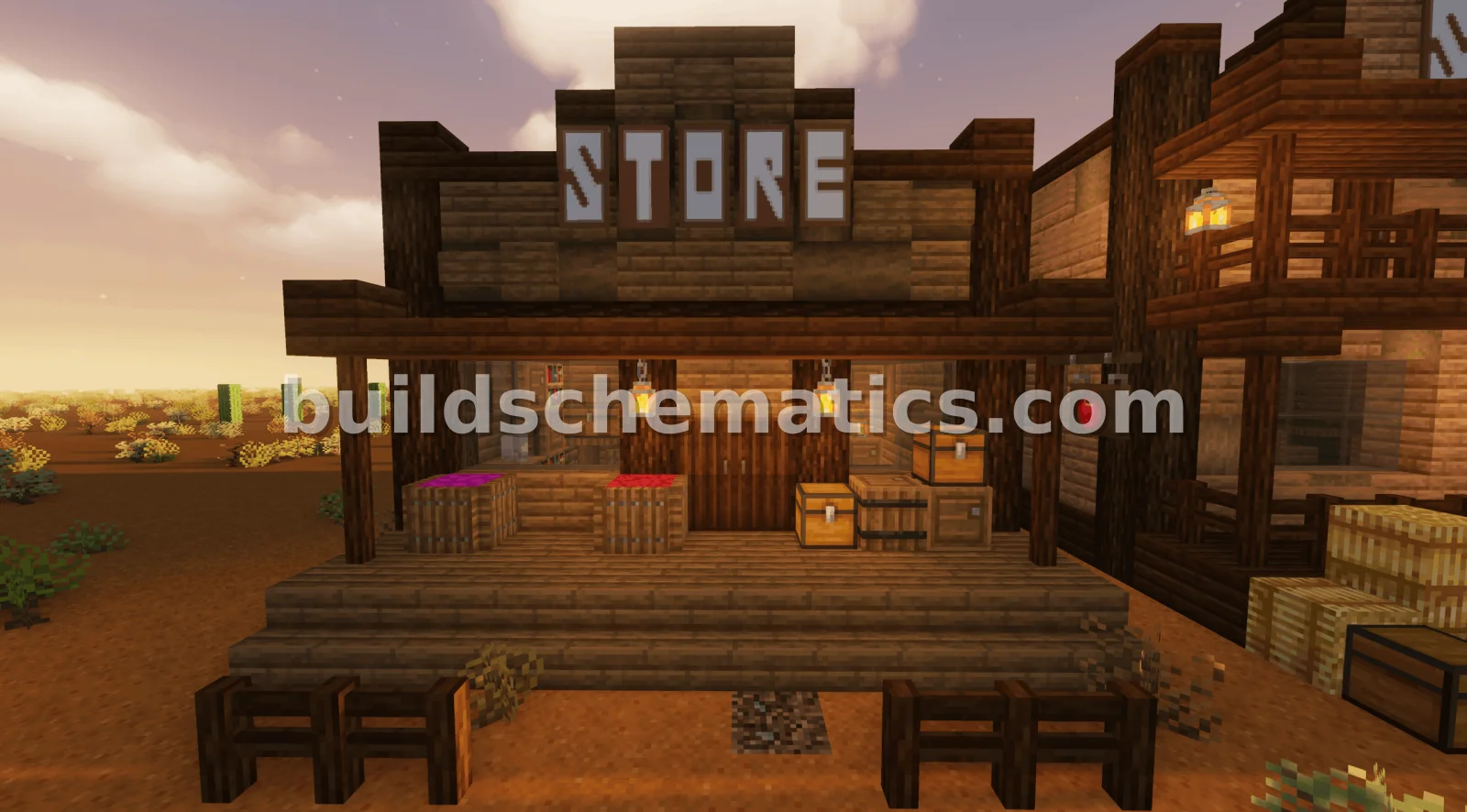 Wild West General Store Building