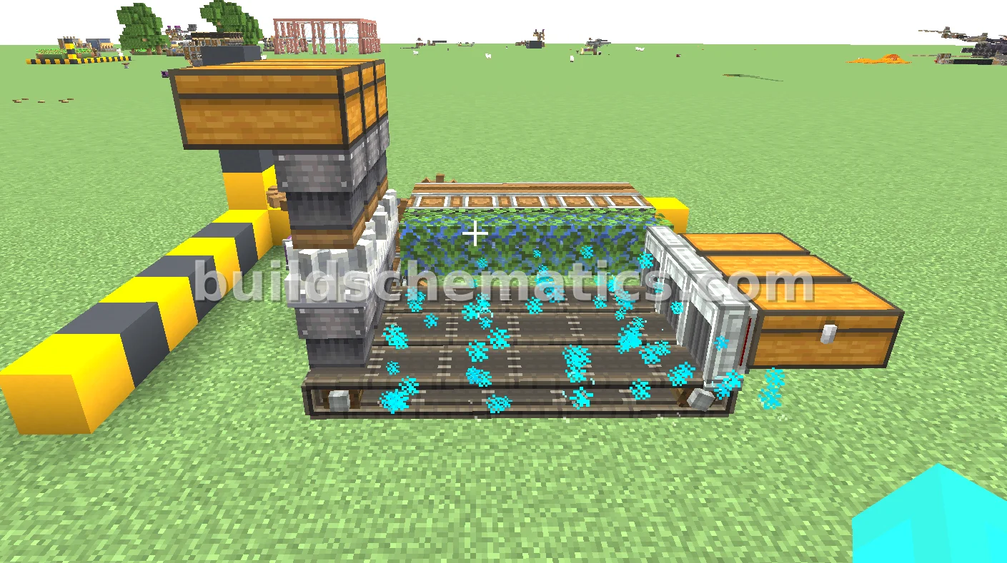 Simple Iron Farm No Speed Control — view 2