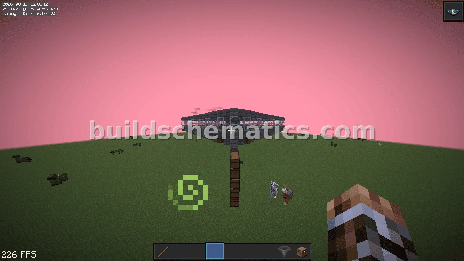 Villager Powered Crop Farm