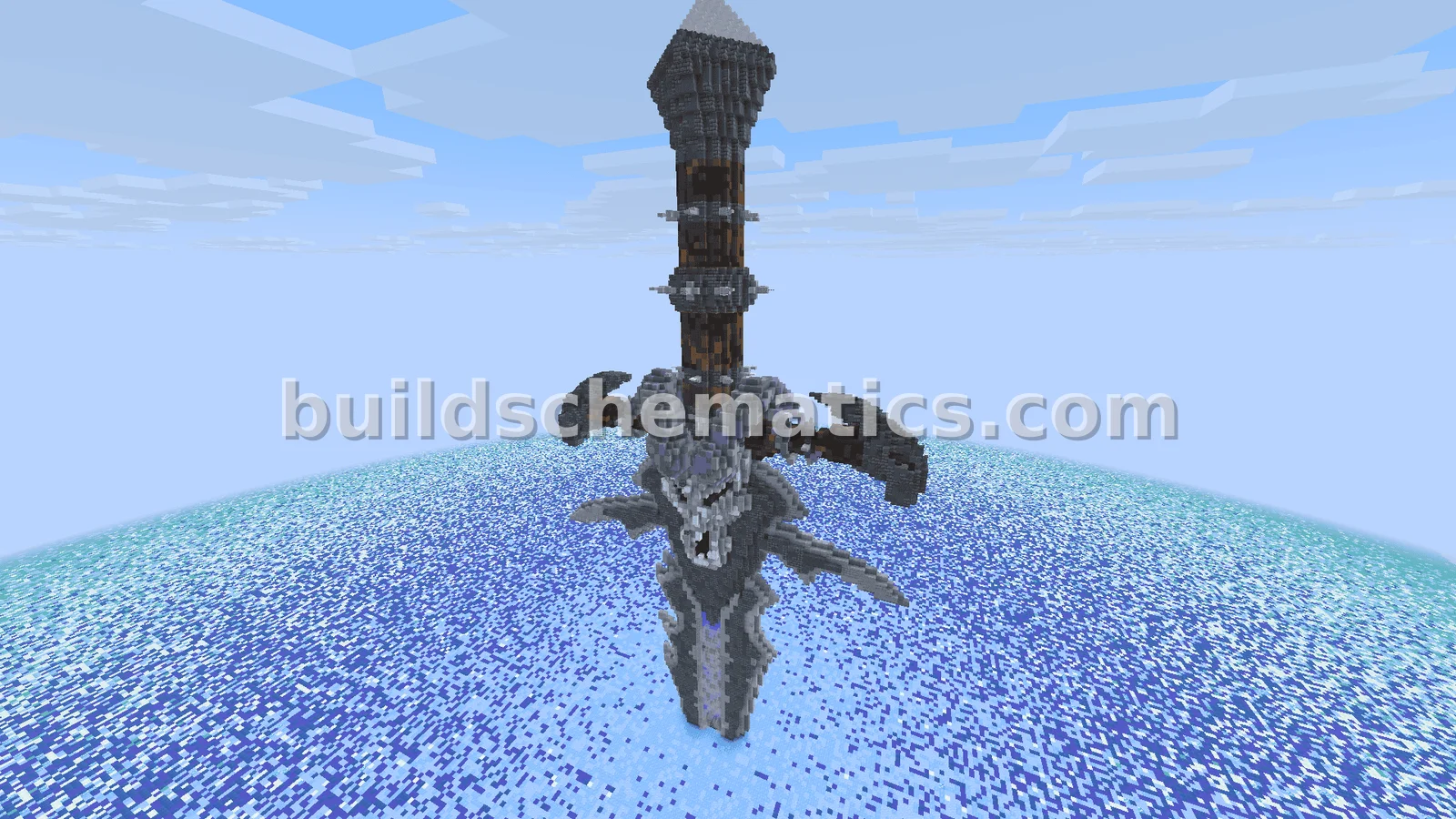 Frostmourne Portal Sculpture