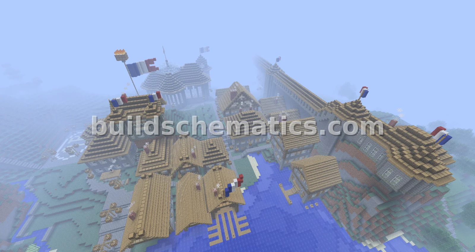 Medieval Walled Town and Castle — view 2
