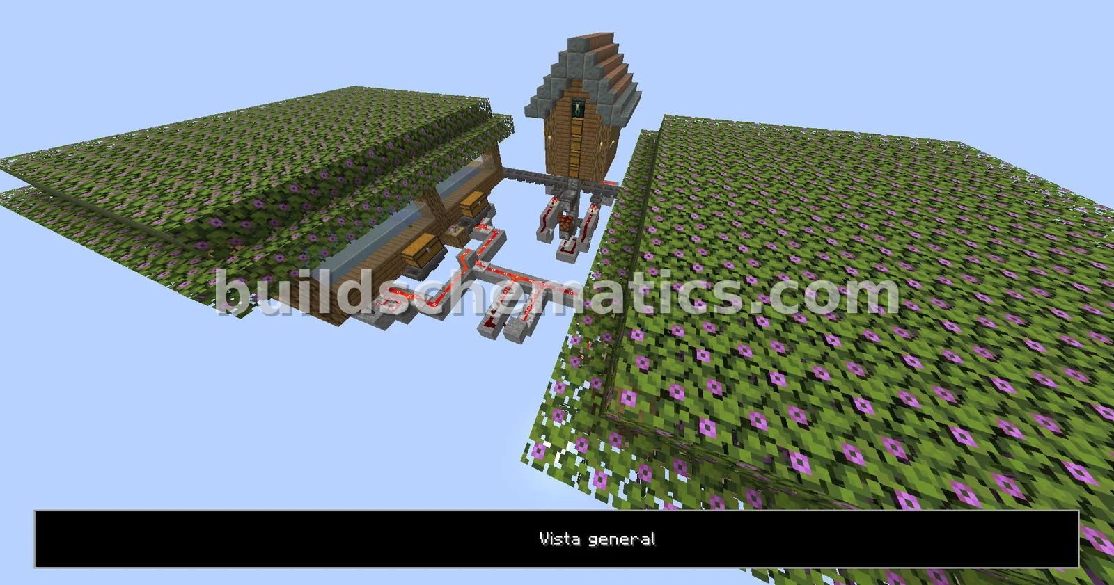 Automated Flower Farm With Storage
