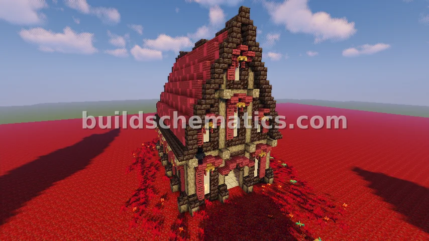 Nether Fantasy Library Structure