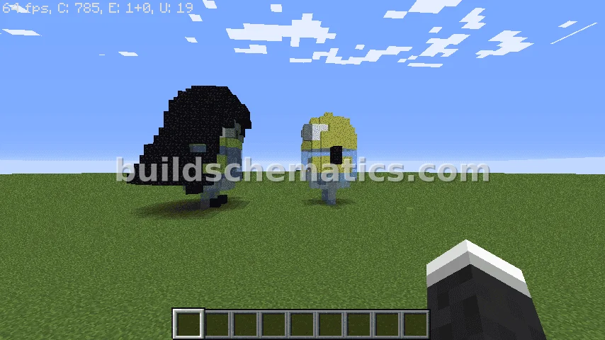 Star Wars Minions Pixel Art