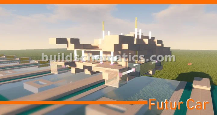 Futuristic Flying Car