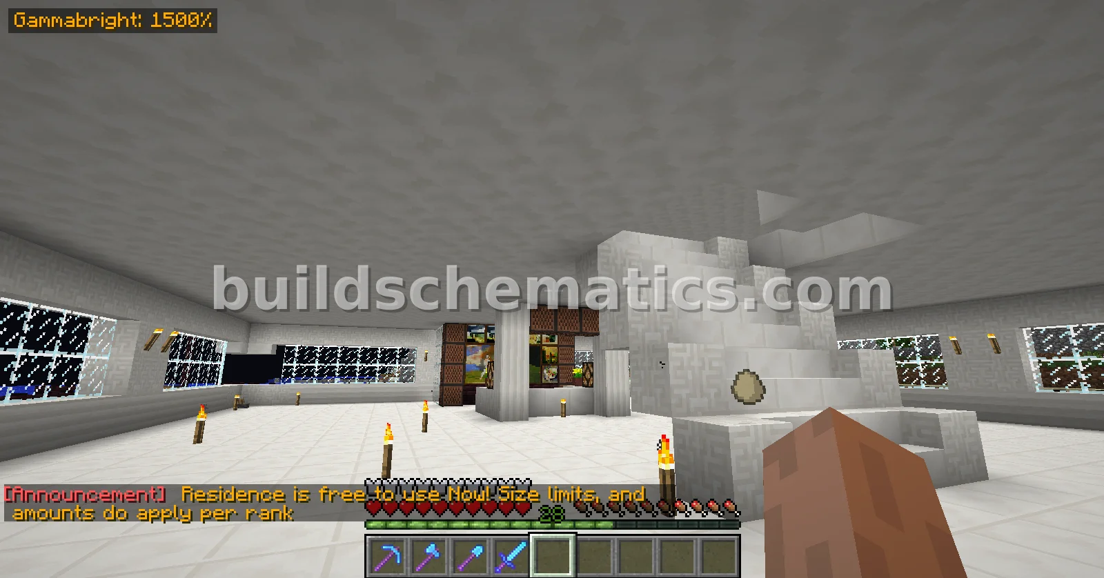 Medium Quartz House — view 2