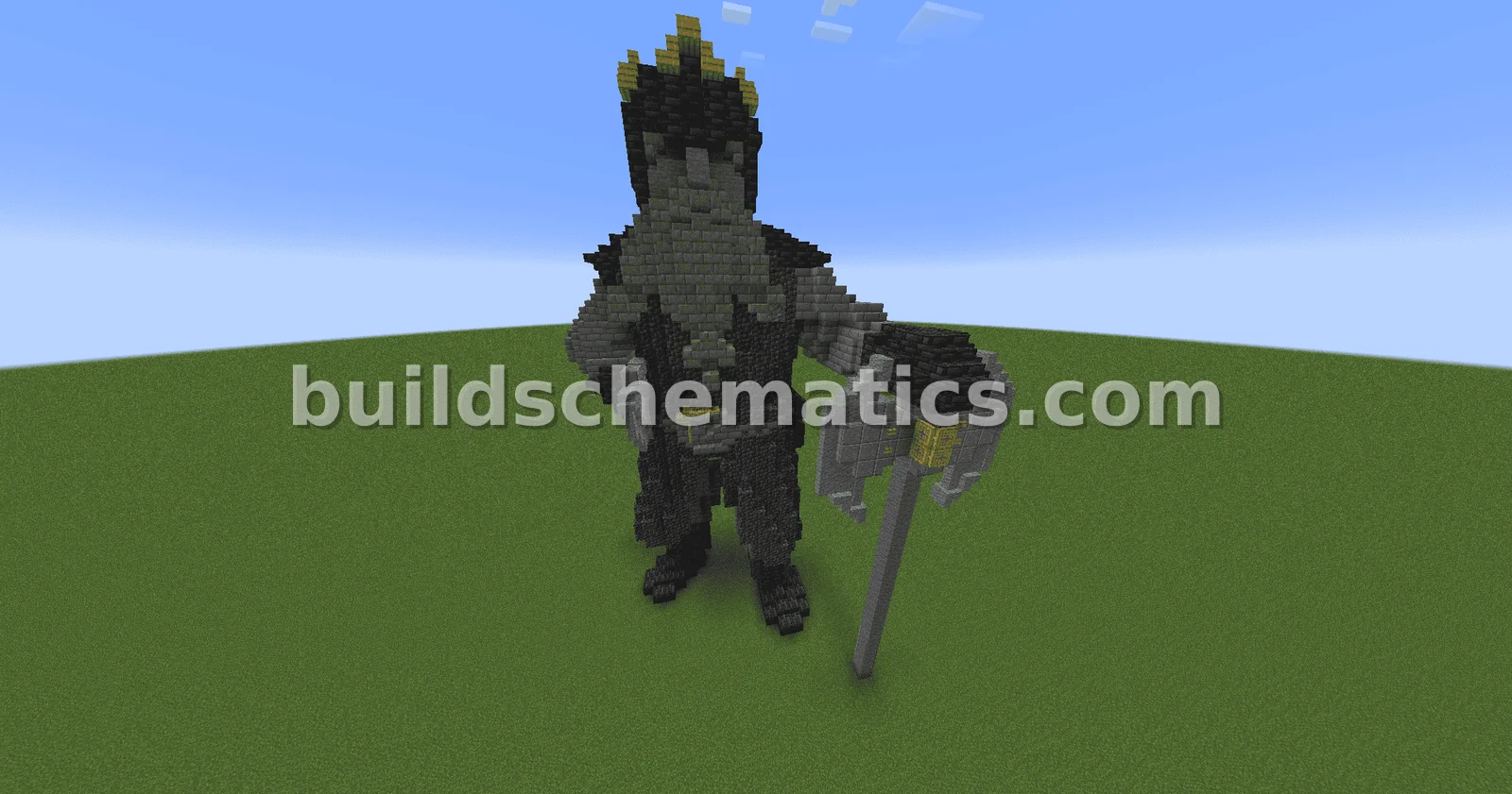 Dwarf Warrior Guardian Monument