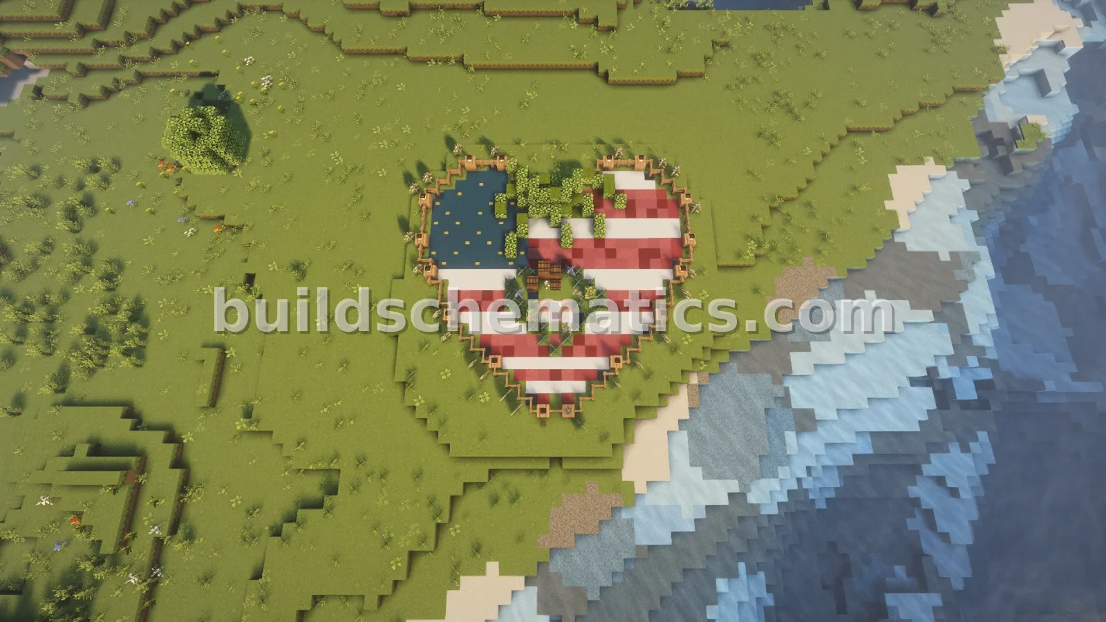 Fourth of July Picnic Area Themed Build — view 2