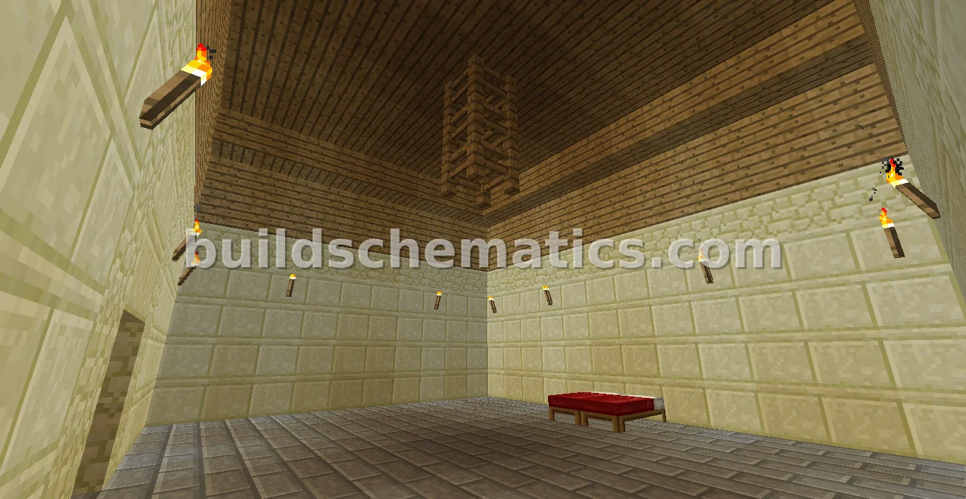 Sandstone Desert House with Wooden Roof — view 4