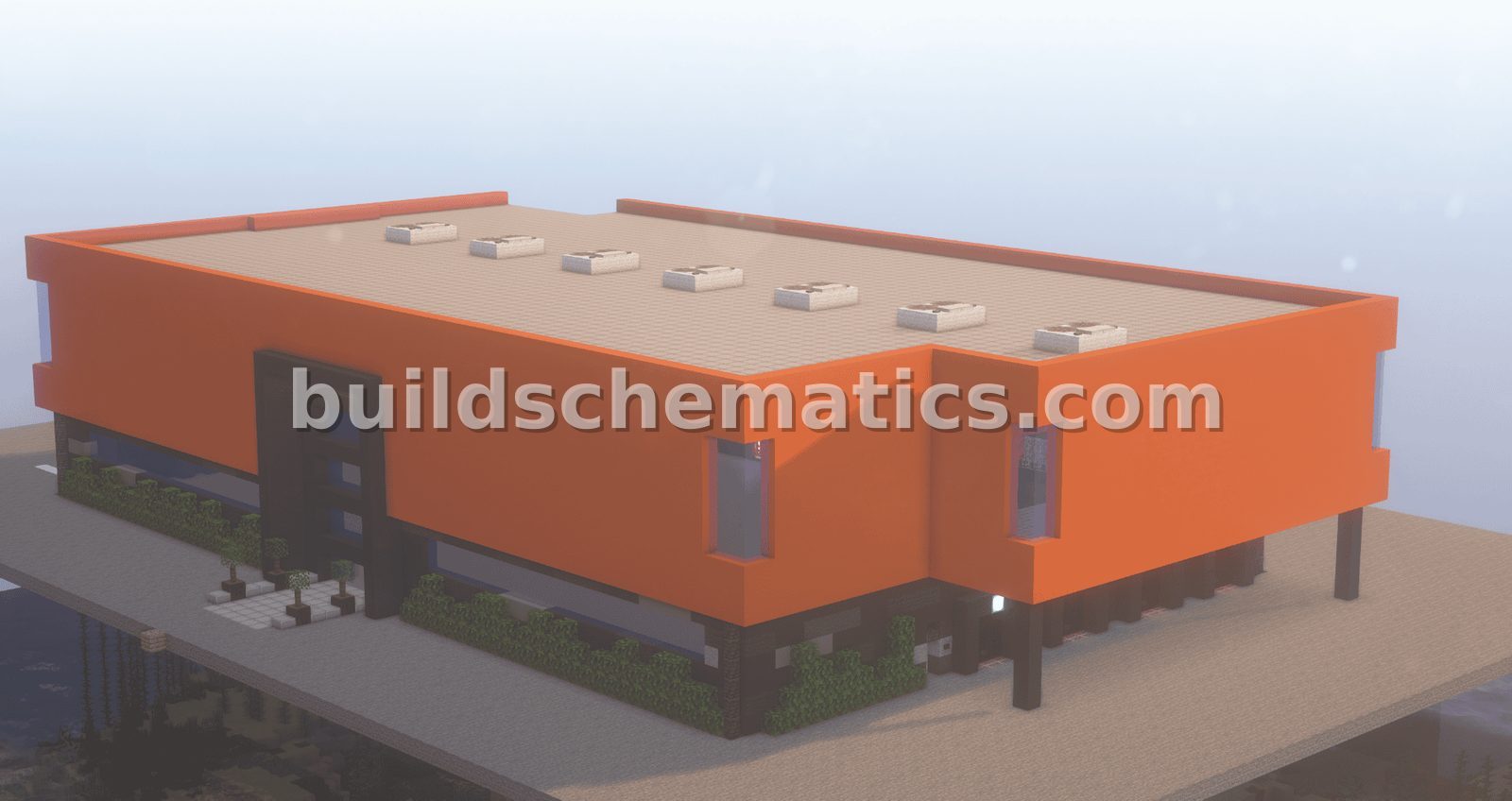 Medium Orange Warehouse