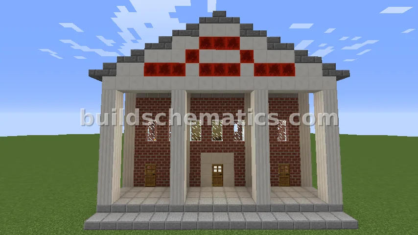 Classical Brick Courthouse
